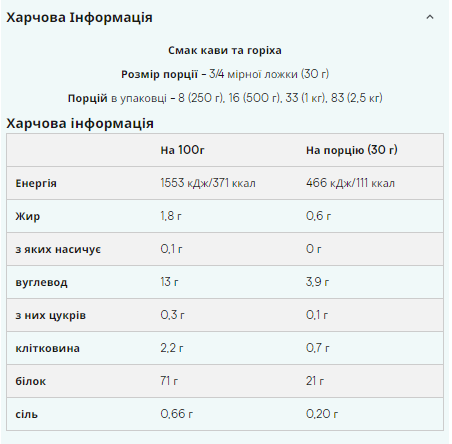 Веганський протеїн Myprotein 1000г (Vegan Blend)