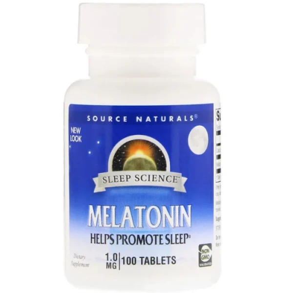 Мелатонін Source Naturals (Melatonin) 1 мг 