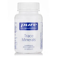 Трасуючі мінерали Pure Encapsulations (Trace Minerals) 60 капсул