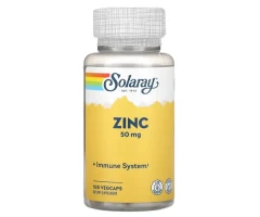 Цинк Solaray (Zinc Amino Acid Chelate) 50 мг 100 капсул