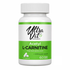 Ацетил-Л-карнітин VPLab Acetyl-L-Carnitine 60 капсул
