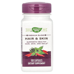 Средство для волос и кожи Nature's Way (Hair and Skin) 100 капсул