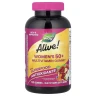 Жувальні мультивітаміни для жінок 50+ Nature's Way (Alive! Women's 50+ gummy) 130 жувальних таблеток зі смаком фруктів