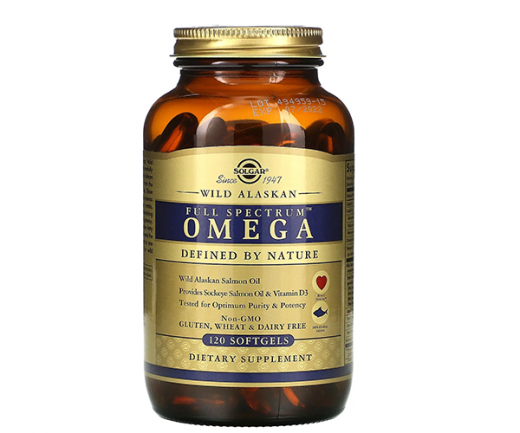 Комплекс омега Solgar (Full Spectrum Omega) 120 капсул &mdash; 