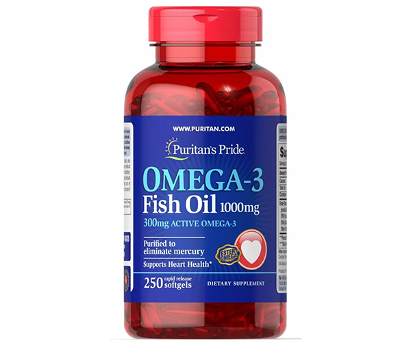 Риб'ячий жир Омега-3 Puritan's Pride (Omega-3 Fish Oil) 1000 мг 