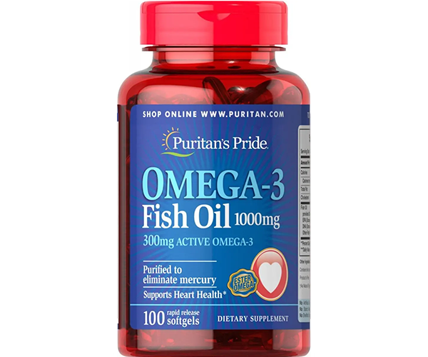 Риб'ячий жир Омега-3 Puritan's Pride (Omega-3 Fish Oil) 1000 мг 