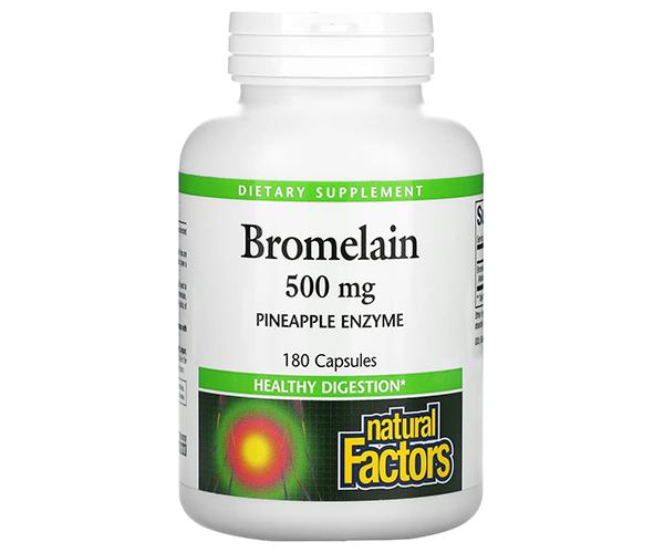 Бромелаин Natural Factors (Bromelain) 500 мг 