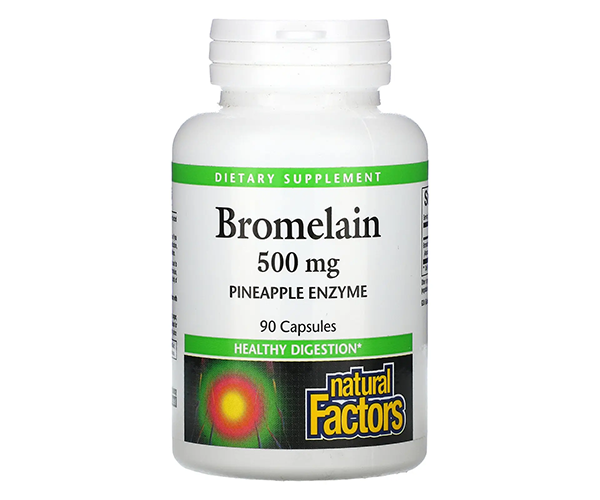 Бромелаин Natural Factors (Bromelain) 500 мг 