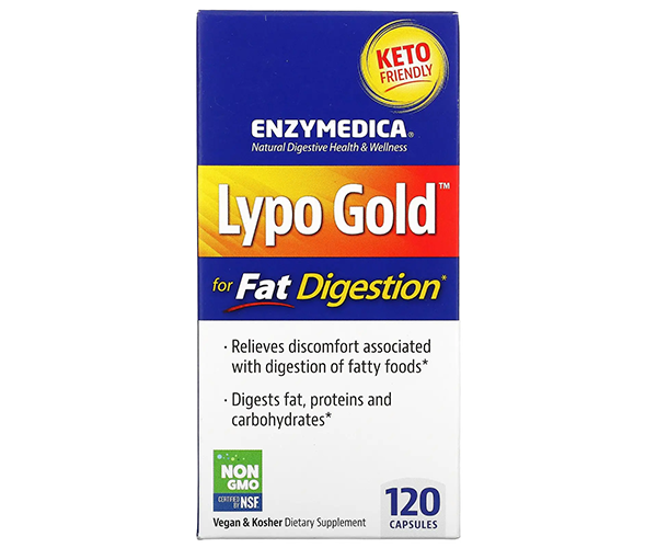Ферменты для переваривания жиров Enzymedica (Lypo Gold) 