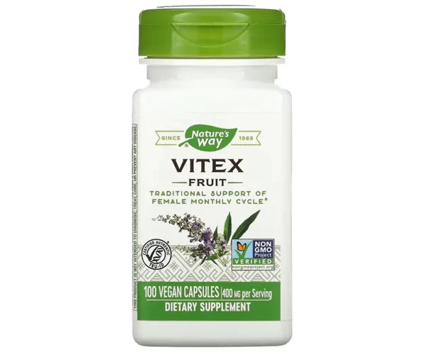 Плоды витекса Nature's Way (Vitex Fruit) 400 мг 