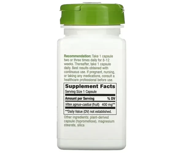 Плоды витекса Nature's Way (Vitex Fruit) 400 мг 