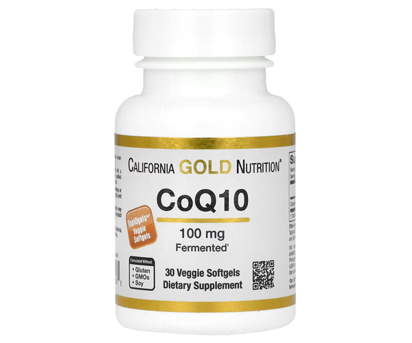 Коензим CoQ10 California Gold Nutrition (CoQ10) 100 мг 