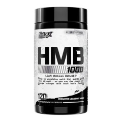 Гідроксиметилбутират Nutrex Research HMB 1000 Black Series 120 капсул