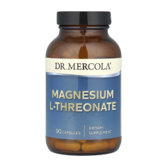 Магній Л-треонат Dr. Mercola  (Magnesium L-Threonate) 715 мг 90 капсул