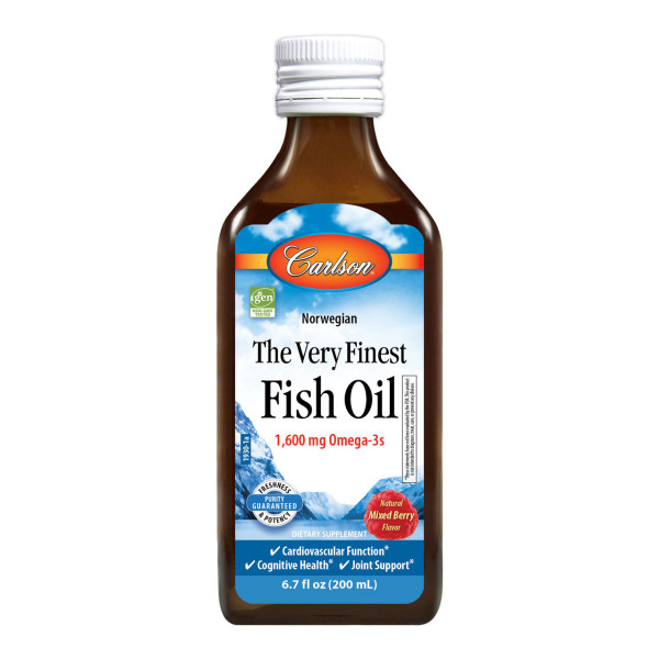 Найкращий риб'ячий жир Норвезька серія Carlson Labs (Very Finest Fish Oil) 500мл