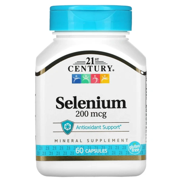 Селен 21st Century (SELENIUM) 200 мкг 60 капсул