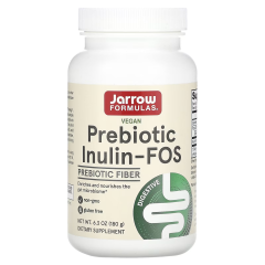 Інулін та фруктоолігосахариди Jarrow Formulas  (Prebiotic Inulin FOS Powder) 3000 мг 180 г