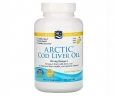 Олія печінки арктичної тріски Nordic Naturals (Arctic cod liver oil) 1000 мг  зі смаком лимона