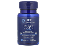 Коензим Q10 убіхінол Life Extension  (Super Ubiquinol CoQ10) 200 мг 30 капсул