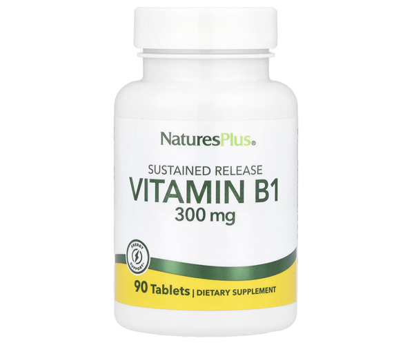 Витамин B1 Natures Plus (Vitamin B1) 300 мг 90 таблеток
