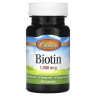 Биотин Carlson Labs (Biotin) 5000 мкг 