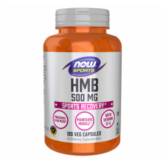 Гідроксиметилбутират NOW Foods (HMB) 500 мг 120 капсул