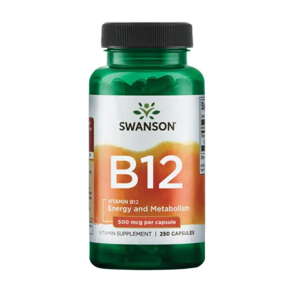 Вітамін B-12 Swanson 500 мкг (Vitamin B-12 500 mcg)