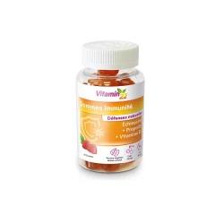 Жувальні пастилки Імунітет Vitamin’22 (Gommes Immunite) 60 жувальних цукерок зі смаком вишні