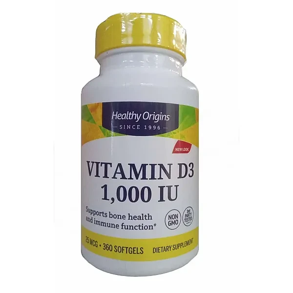 Вітамін D3 в олії МСТ Healthy Origins  (Vitamin D3 in MCT Oil) 1000 МО 