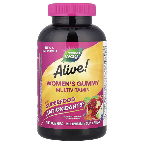 Витамины для женщин Nature's Way (Alive Women's Vitamins)  со вкусом фруктов