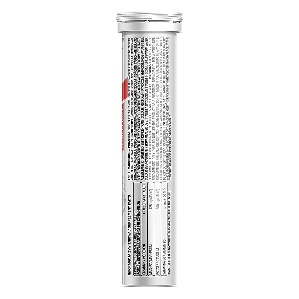 Магній та калій Ostrovit (Magnesium+Potassium) 20 шипучих таблеток з грейпфрутовим смаком