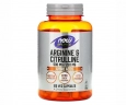 Аргінін і цитрулін NOW Foods (Arginine and Citrulline) 500 мг/250 мг