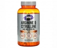 Аргінін і цитрулін NOW Foods (Arginine and Citrulline) 500 мг/250 мг