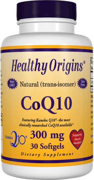 Коензим Q10 Healthy Origins  (Kaneka Q10 (CoQ10)) 300 мг 