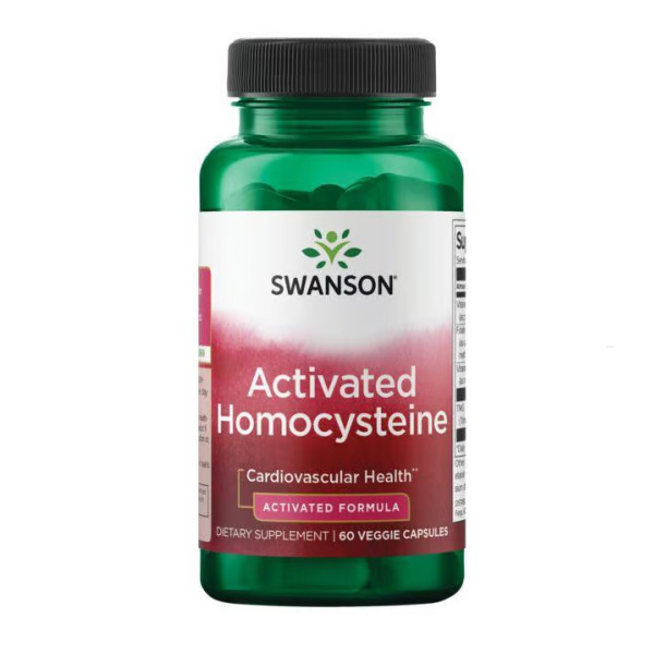 Активированный гомоцистеин Swanson (Activated Homocysteine) 60 капсул