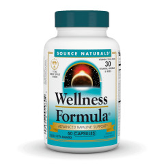 Комплекс повсякденної підтримки імунітету Source Naturals Wellness Formula® (CA Formula) 60 капсул