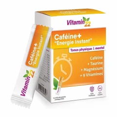 Кофеїн Плюс (Cafeine+) 14 стіків зі смаком малини