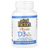 Витамин D3 Natural Factors (Vitamin D3) 400 ME 100 жевательных таблеток со вкусом клубники
