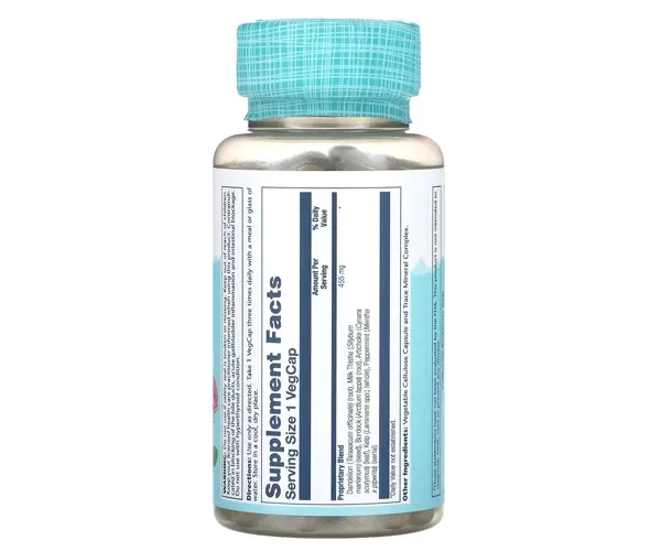 Защита печени Solaray (Liver Blend SP-13) 475 мг 100 капсул