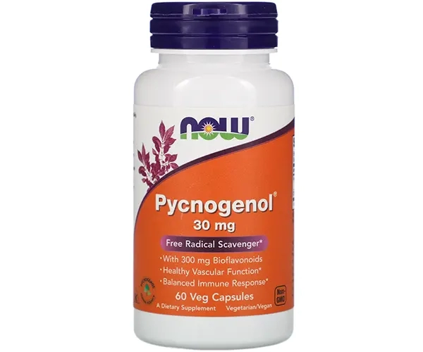 Пікногенол NOW Foods (Pycnogenol) 30 мг 