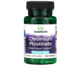 Хром пиколинат Swanson (Chromium picolinate) 200 мкг 