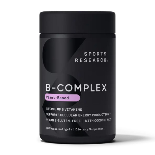Витамин B-Комплекс Sport Research 60 капсул (Vitamin B-Complex)