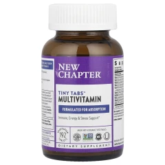 Повний органічний мультивітамінний комплекс New Chapter (Multivitamin Tiny Tabs) 192 таблетки