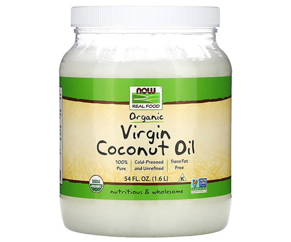 Органическое натуральное кокосовое масло NOW Foods (Organic Virgim Coconut Oil) 