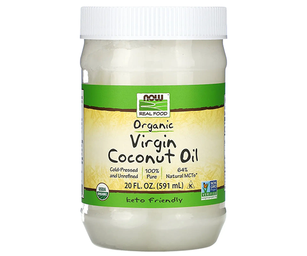 Органическое натуральное кокосовое масло NOW Foods (Organic Virgim Coconut Oil) 