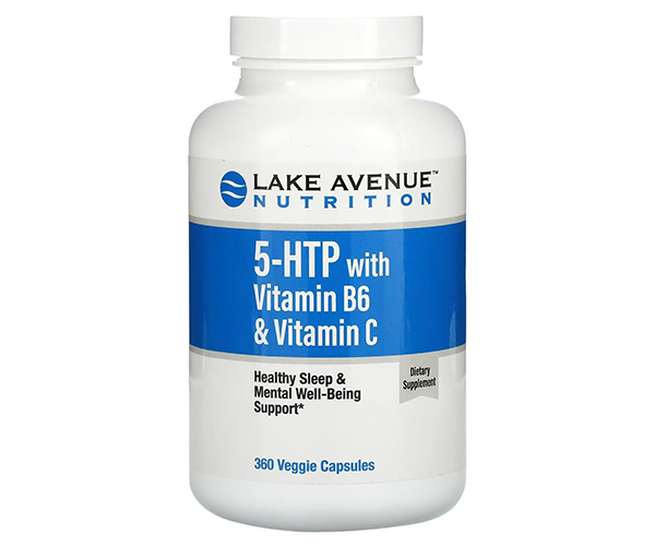 Вітамін B6, вітамін C і 5-HTP Lake Avenue Nutrition (5-HTP with Vitamin B6 & Vitamin C) 