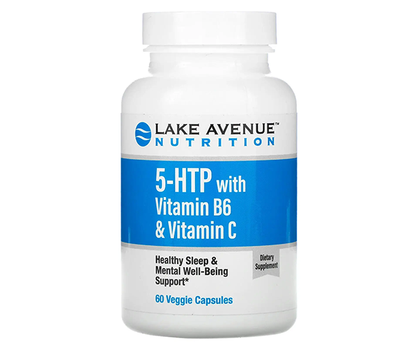 Вітамін B6, вітамін C і 5-HTP Lake Avenue Nutrition (5-HTP with Vitamin B6 & Vitamin C) 