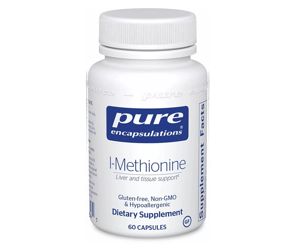 Л-Метионин Pure Encapsulations (L-Methionine) 375 мг 60 капсул