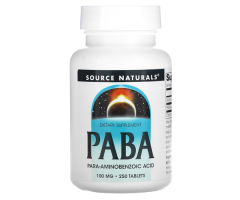 ПАБК (пара-аминобензойная кислота) Source Naturals (PABA) 100 мг 250 таблеток