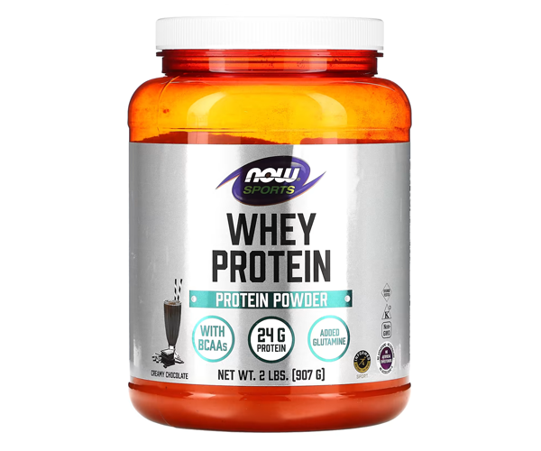 Сывороточный протеин NOW Foods (Whey Protein) 907 г со вкусом шоколада